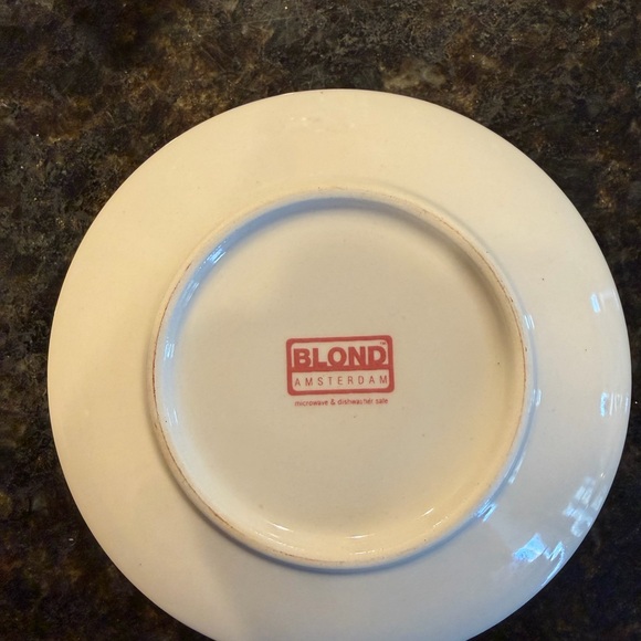 Delft Blond Amsterdam Ceramic Mug and Saucer Set 3 Mugs & 3 plates - Picture 7 of 11